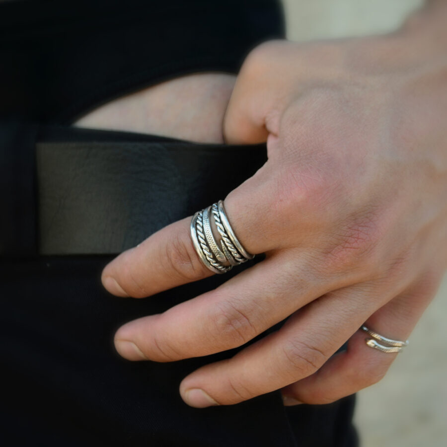 Akişi ring silver - Image 3